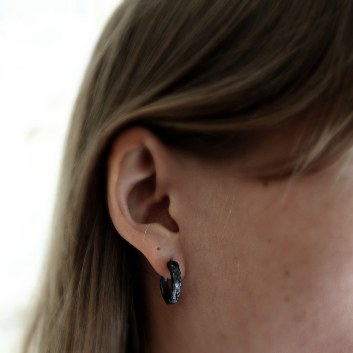 TRACE hoop earrings