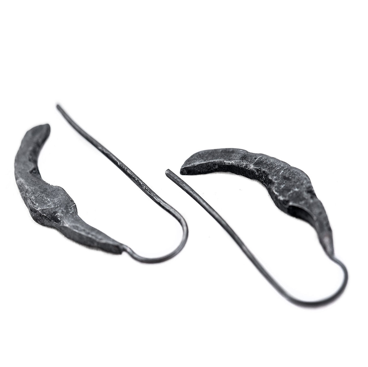 New Moon Crescent Earrings