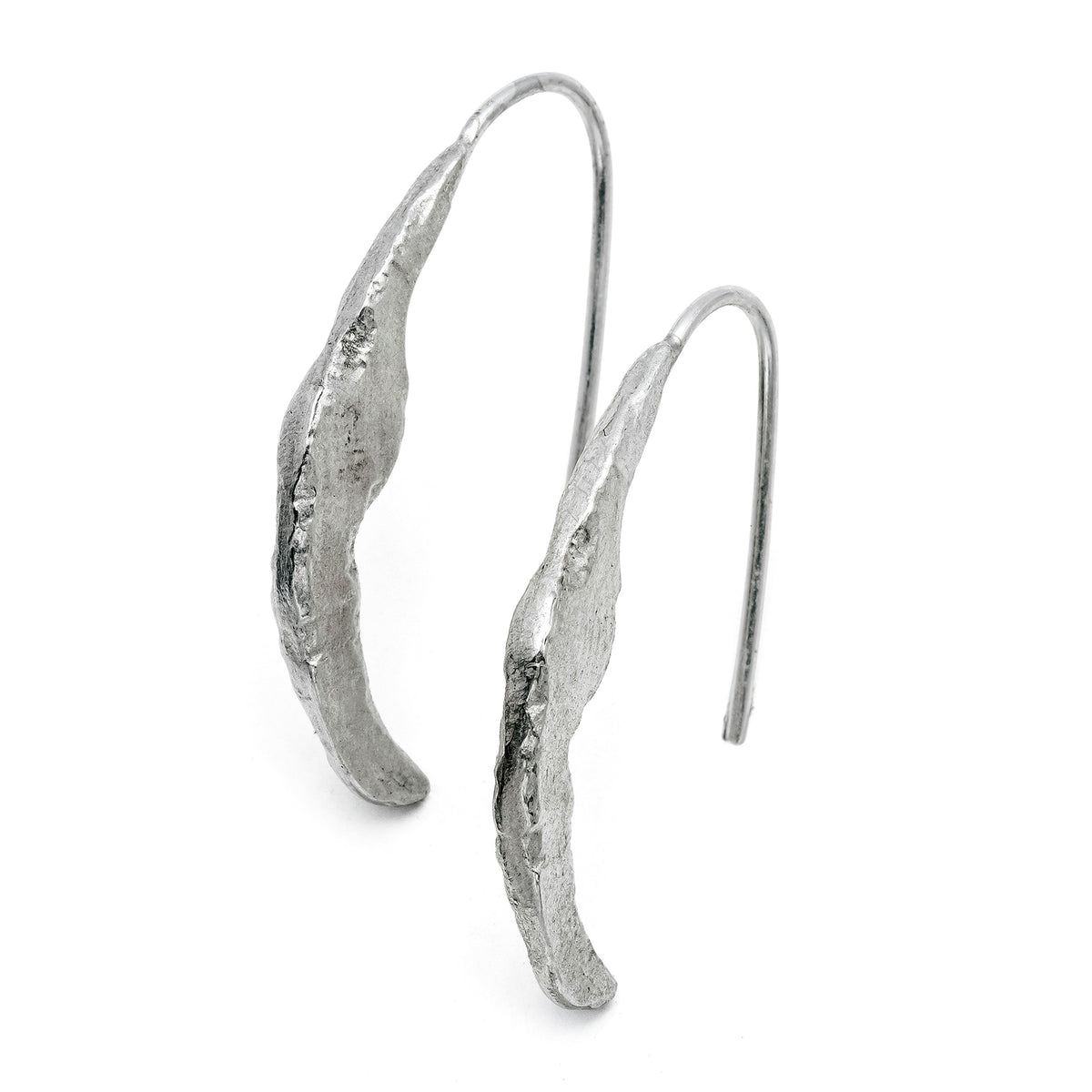 New Moon Crescent Earrings