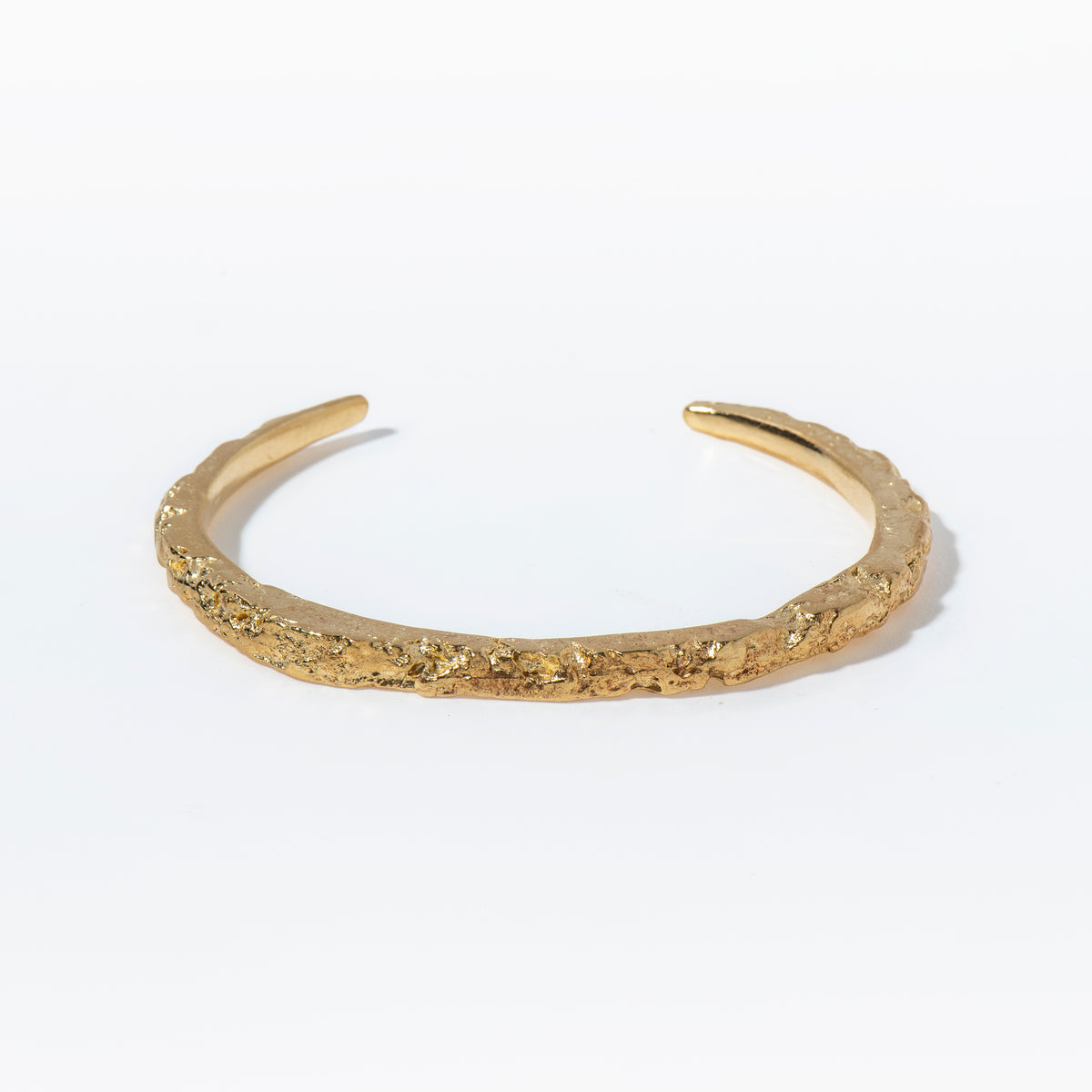 Raw Silver Cuff 4mm