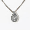 SILVER DROP necklace