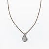 SILVER DROP necklace