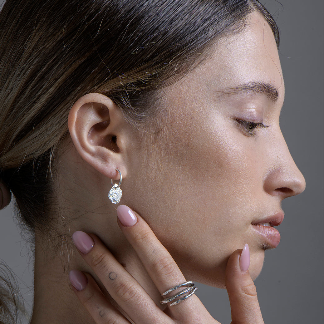 HALO hoop earrings