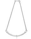 Silver Choker Chain Necklace For Women